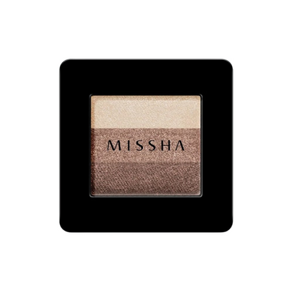MISSHA Triple Shadow 3-jų spalvų akių šešėlių paletės (skirtingų variantų)