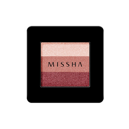 MISSHA Triple Shadow 3-jų spalvų akių šešėlių paletės (skirtingų variantų)