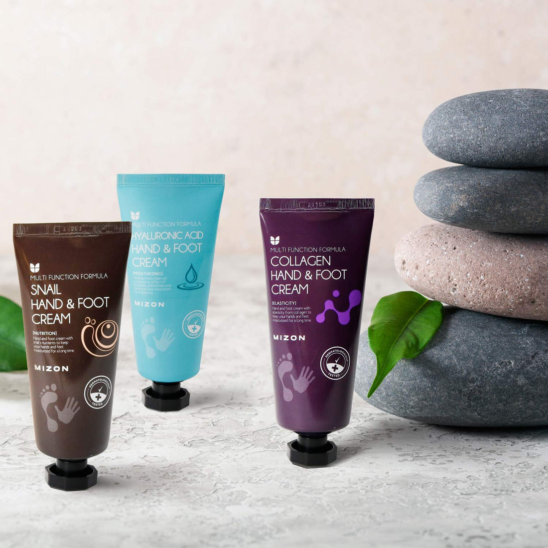 MIZON Hyaluronic Hand and Foot Cream rankų ir pėdų kremas