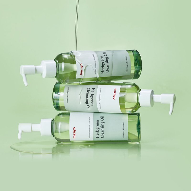 Ma:nyo Herb Green Cleansing Oil valomasis veido aliejus