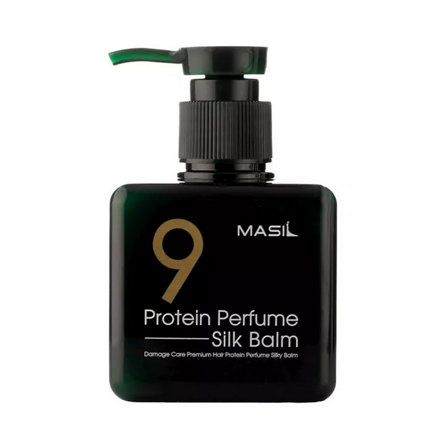 Masil 9 Protein Perfume Silk Balm nenuplaunama plaukų priežiūros priemonė