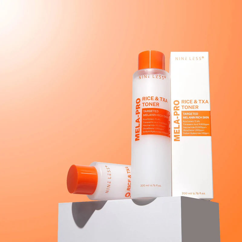 NINE LESS MELA-PRO Rice &amp; TXA Toner veido toneris