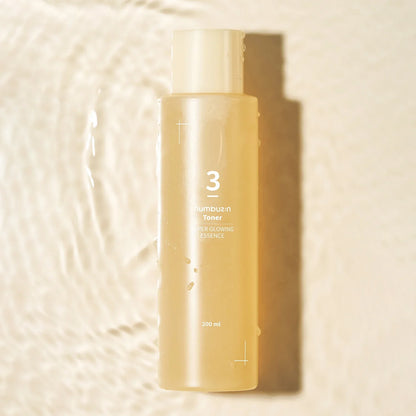 Numbuzin No.3 Super Glowing Essence Toner veido toneris