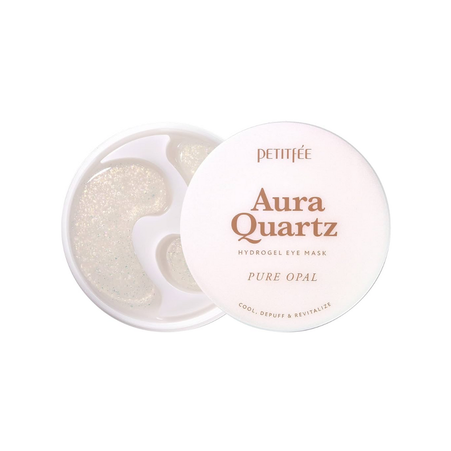 PETITFEE Aura Quartz Hydrogel Eye Mask Pure Opal hidrogelinės paakių pagalvėlės