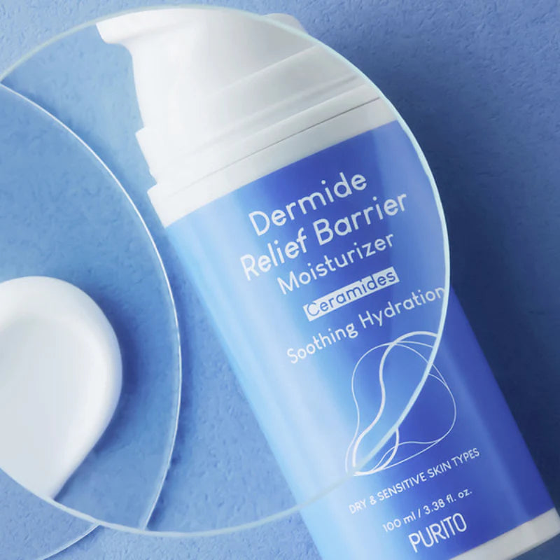 PURITO Dermide Relief Barrier Moisturizer veido kremas su keramidais