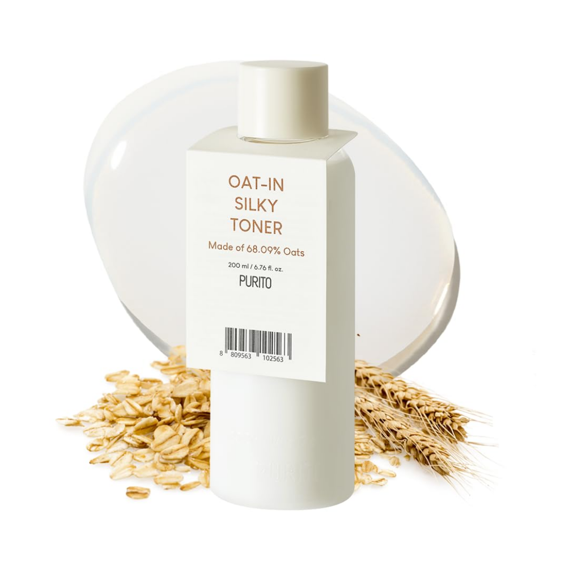 PURITO Oat-in Silky Toner veido toneris