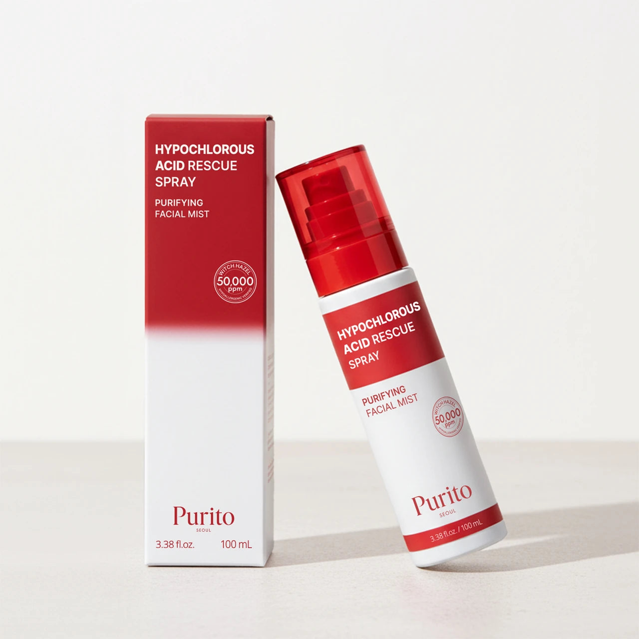 PURITO SEOUL Hypochlorous Acid Rescue Spray veido dulksna