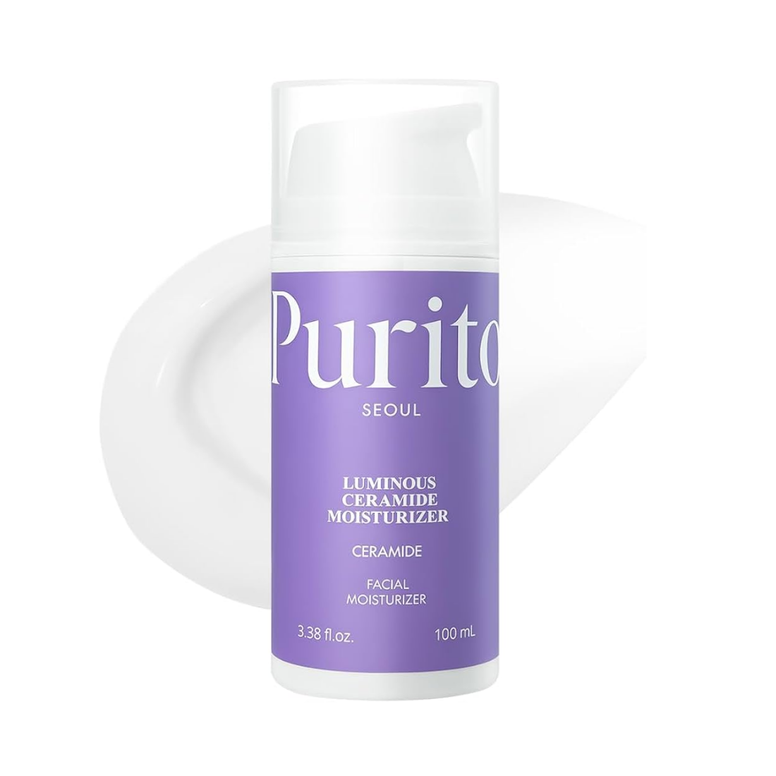 PURITO SEOUL Luminous Ceramide Moisturizer veido kremas