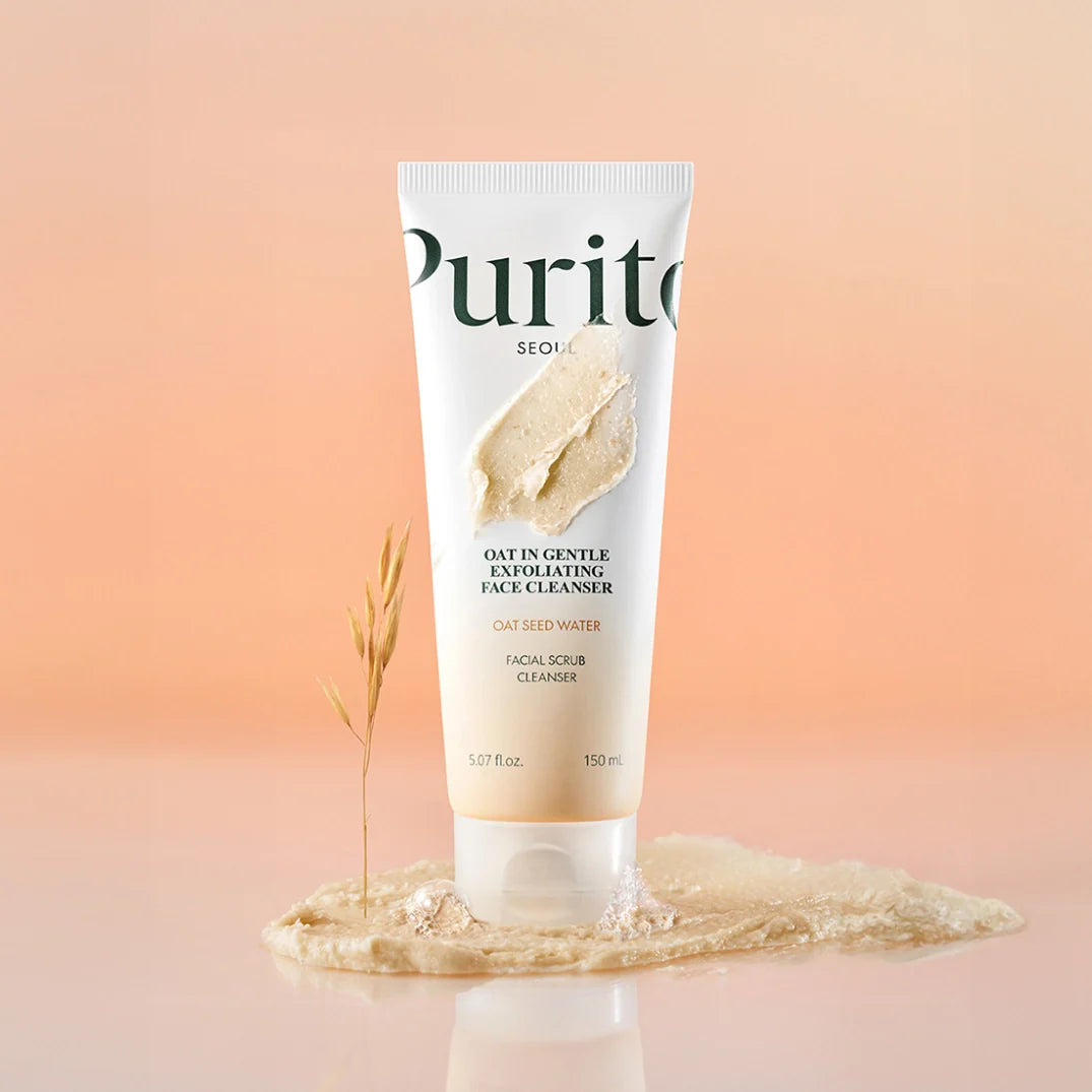 PURITO SEOUL Oat In Gentle Exfoliating Face Cleanser veido prausiklis