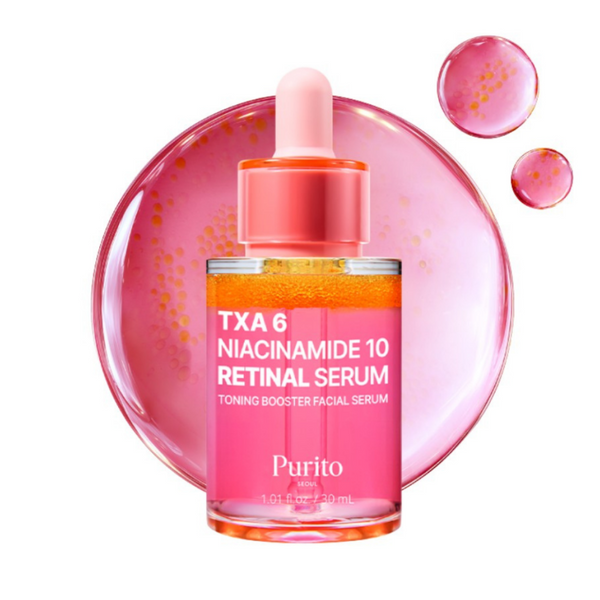 PURITO SEOUL TXA 6 Niacinamide 10 Retinal Serum veido serumas