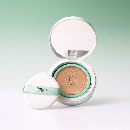 Purito SEOUL Wonder Releaf Centella BB Cushion Set makiažo pagrindas