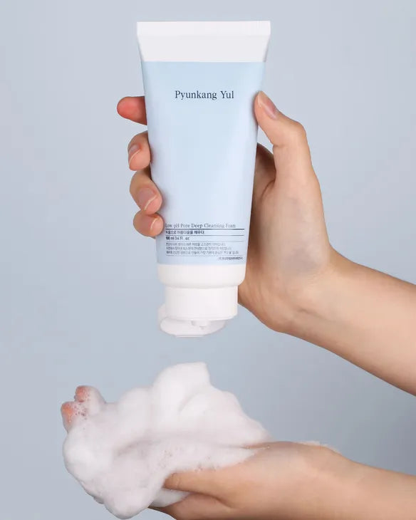 Pyunkang Yul Low pH Pore Deep Cleansing Foam poras valantis veido prausiklis