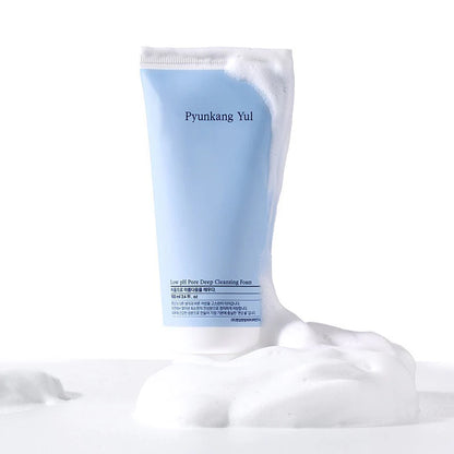 Pyunkang Yul Low pH Pore Deep Cleansing Foam poras valantis veido prausiklis