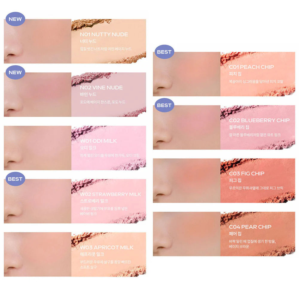 ROMAND Better Than Cheek veido skaistalai