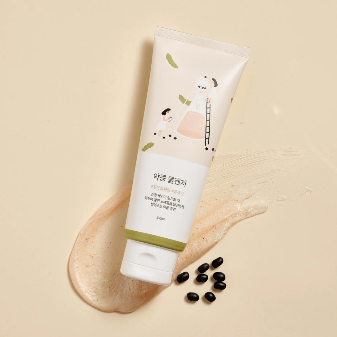 Round Lab Soybean Nourishing Cleanser veido prausiklis