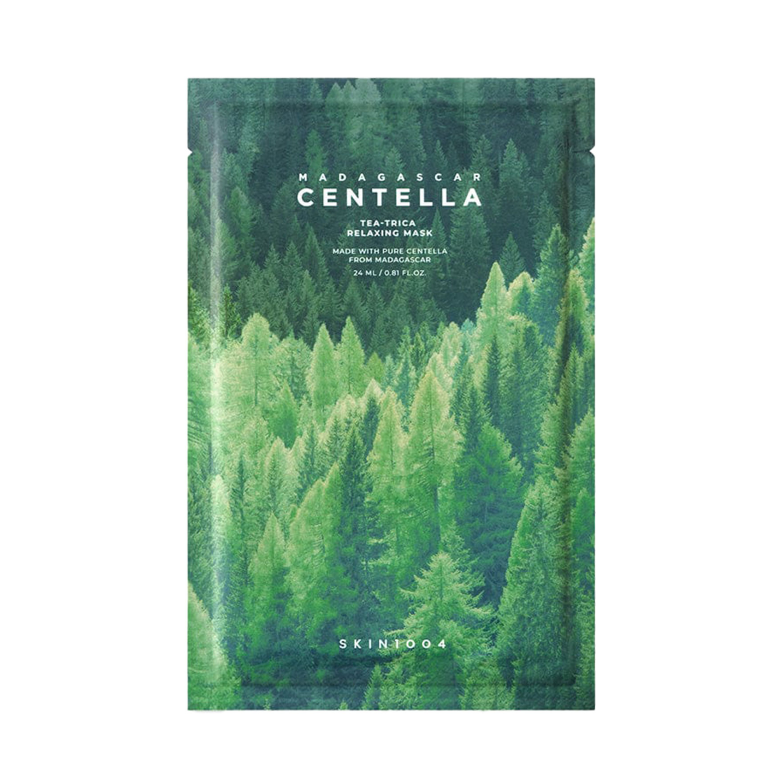 SKIN1004 Madagascar Centella Tea-Trica Relaxing Mask lakštinė veido kaukė