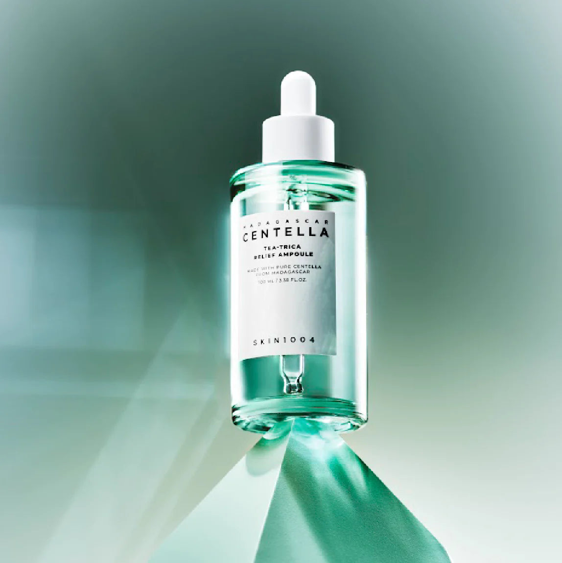 SKIN1004 Madagascar Centella Tea-Trica Relief Ampoule veido ampulė