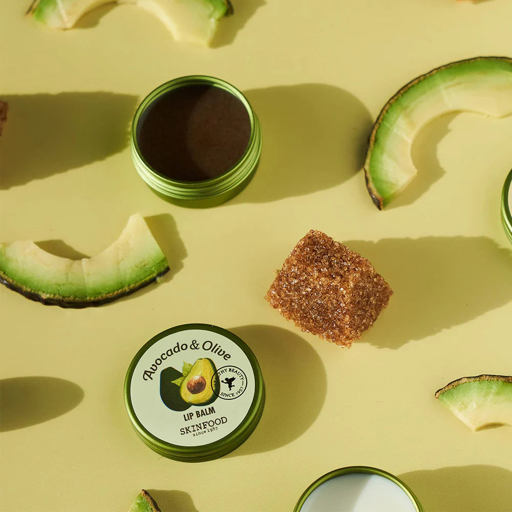 SKINFOOD Avocado &amp; Olive Lip Balm lūpų balzamas