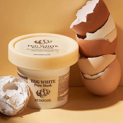 SKINFOOD Egg White Pore Mask nuplaunama veido kaukė