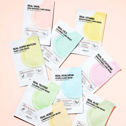 SOME BY MI Real Super Matcha Pore Care Mask lakštinė veido kaukė