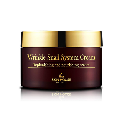 THE SKIN HOUSE Wrinkle Snail System Cream veido kremas