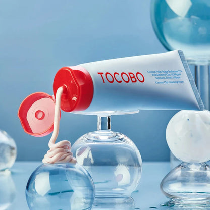 TOCOBO Coconut Clay Cleansing Foam veido prausiklis