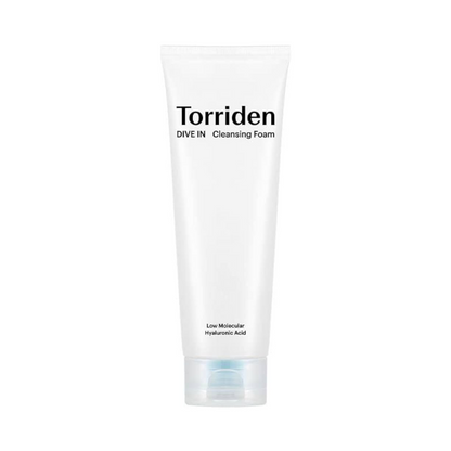 Torriden DIVE-IN Low Molecular Hyaluronic Acid Cleansing Foam valomosios veido putos