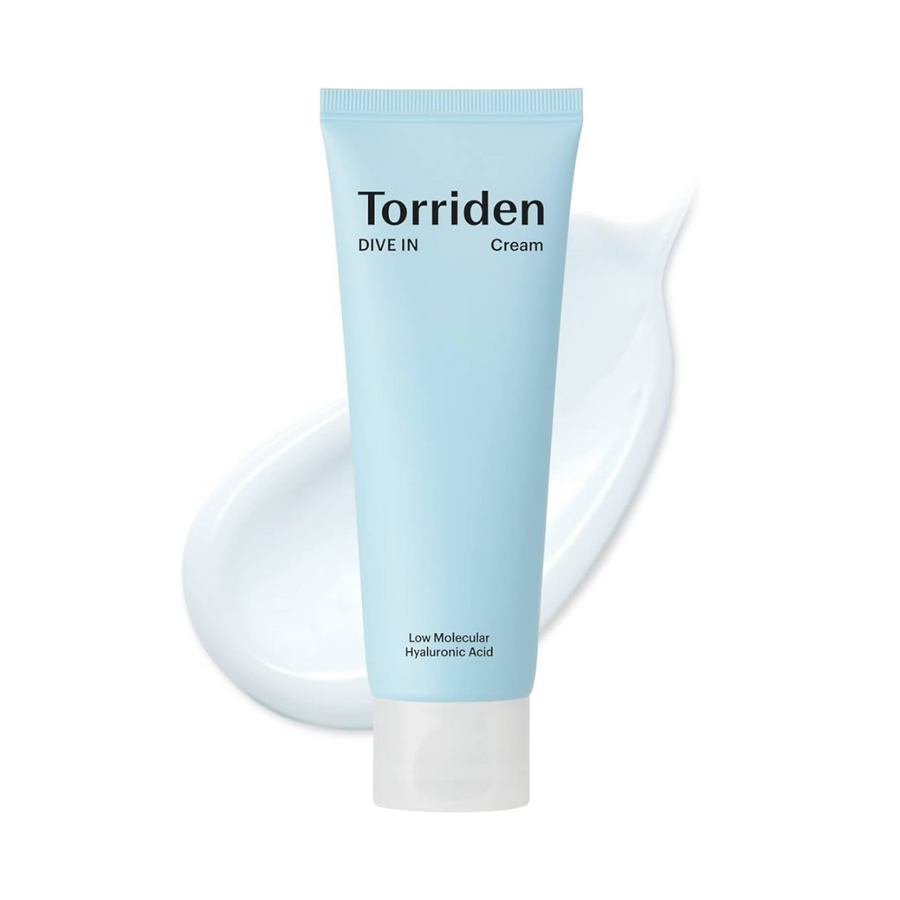 Torriden DIVE-IN Low Molecule Hyaluronic Acid Cream veido kremas