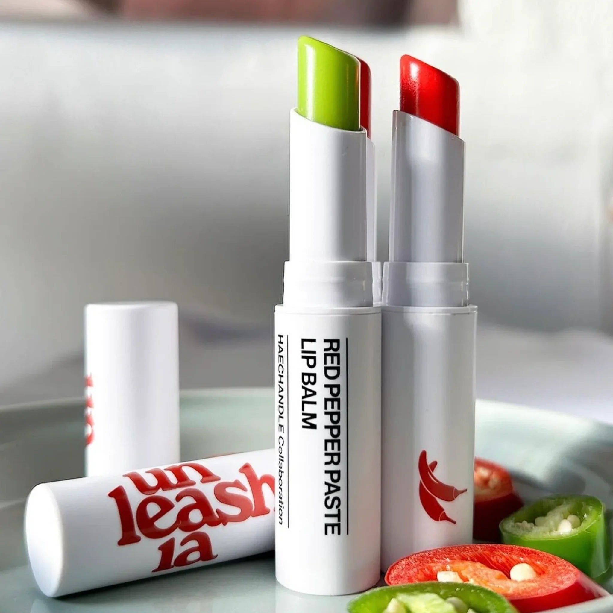 UNLEASHIA Red Pepper Lip Balm lūpų balzamas