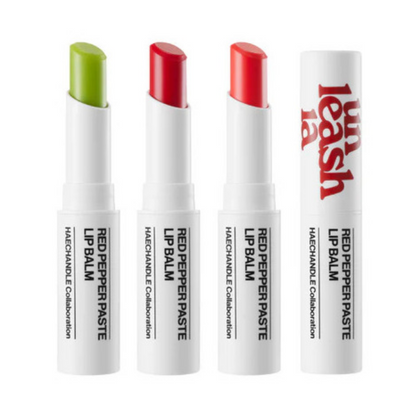 UNLEASHIA Red Pepper Lip Balm lūpų balzamas (3 rūšių)