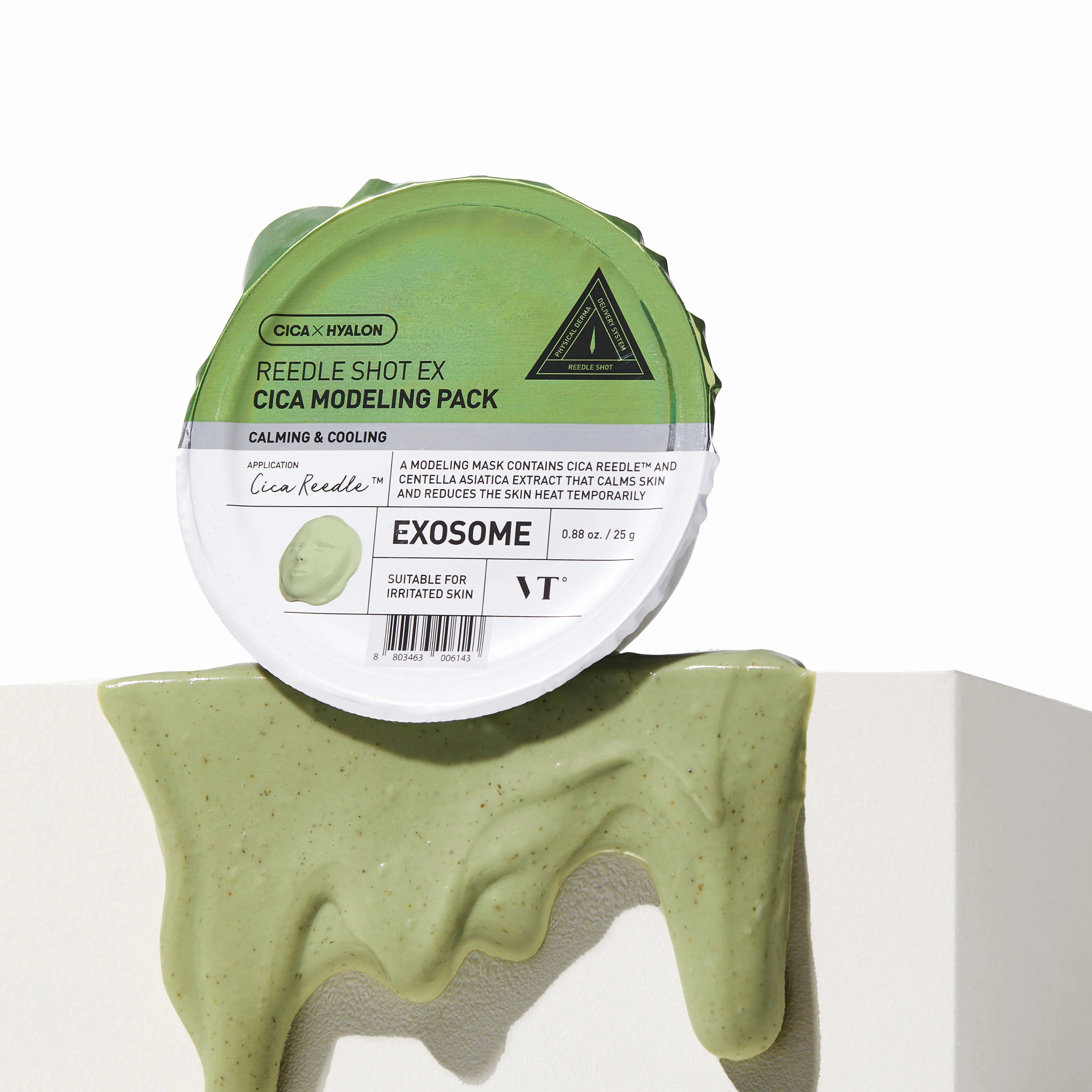 VT Cosmetics Reedle Shot EX Cica Modeling Pack alginatinė veido kaukė