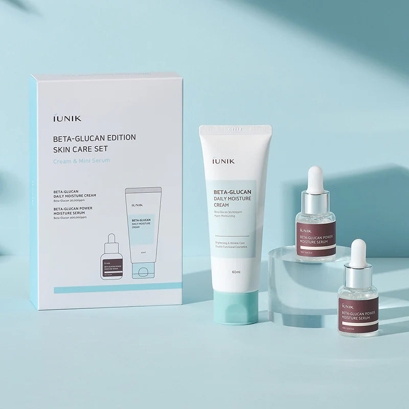 iUNIK Beta Glucan Edition Skincare set rinkinys