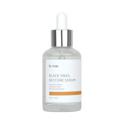 iUNIK Black Snail Restore Serum veido serumas