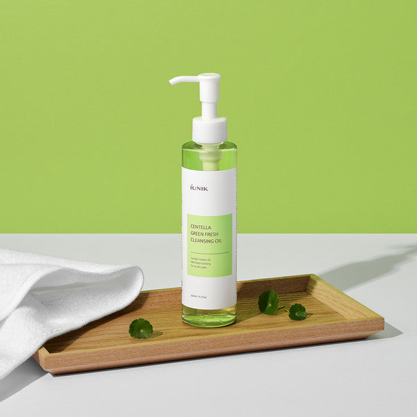 iUNIK Centella Green Fresh Cleansing Oil valomasis veido aliejus