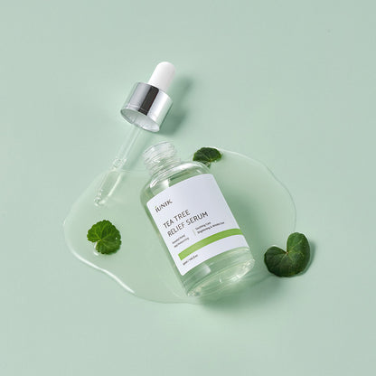 iUNIK Tea Tree Relief Serum veido serumas probleminei odai