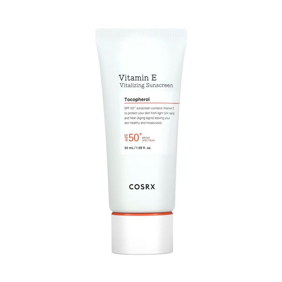 COSRX Vitamin E Vitalizing Sunscreen SPF 50+ apsauginis kremas nuo saulės