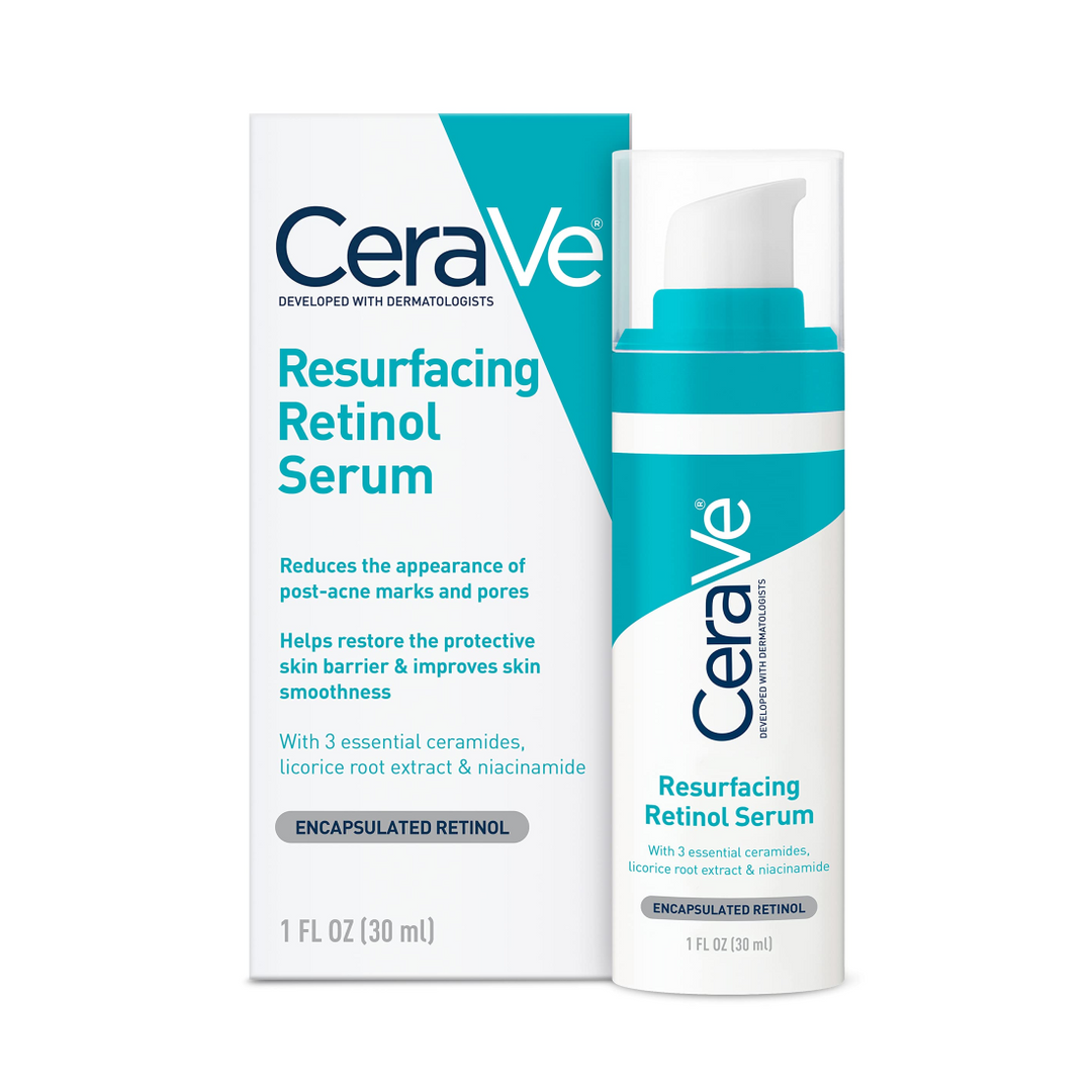 CeraVe Resurfacing Retinol Serum retinolio serumas