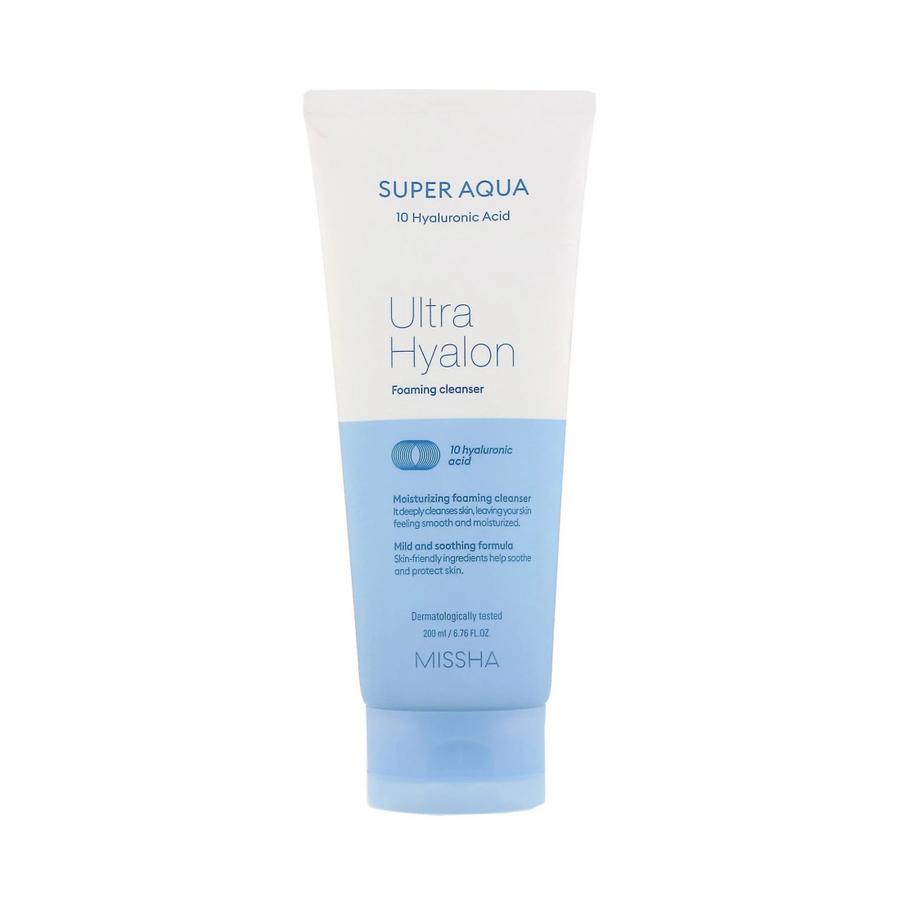 MISSHA Super Aqua Ultra Hyalron cleansing foam