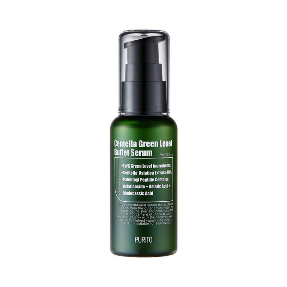 PURITO Centella Green Level Buffet Serum atkuriamasis veido serumas