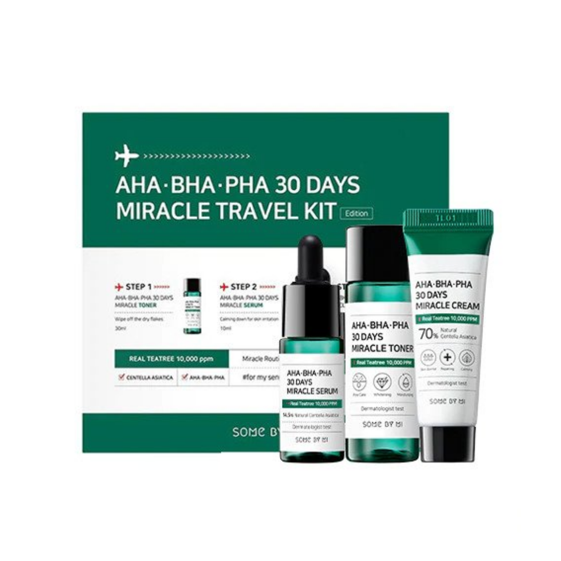 SOME BY MI AHA-BHA-PHA Miracle Travel Kit 3vnt kelioninio dydžio rinkinys