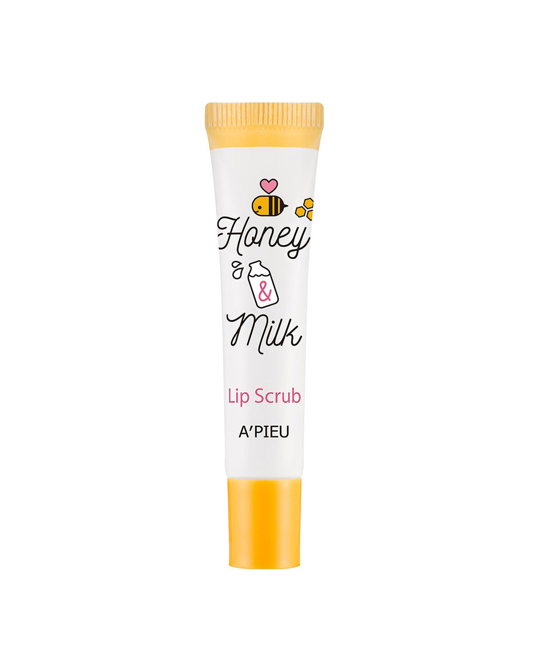APIEU Honey &amp; Milk lūpų šveitiklis