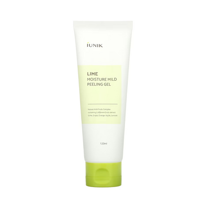 iUNIK Lime Moisture Mild Peeling Gel veido pilingas