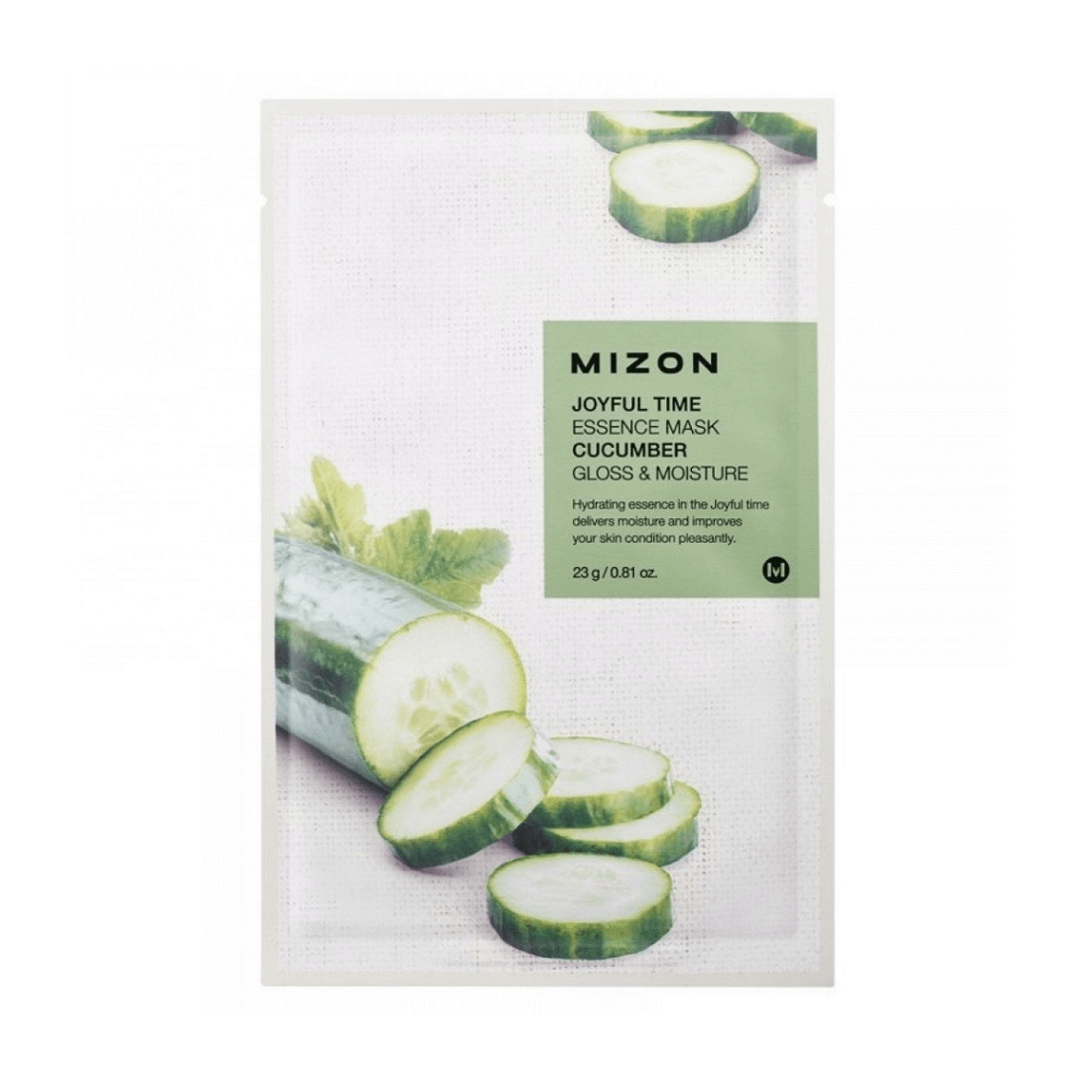 Mizon veido kaukė Joyful Time Essence Mask Cucumber