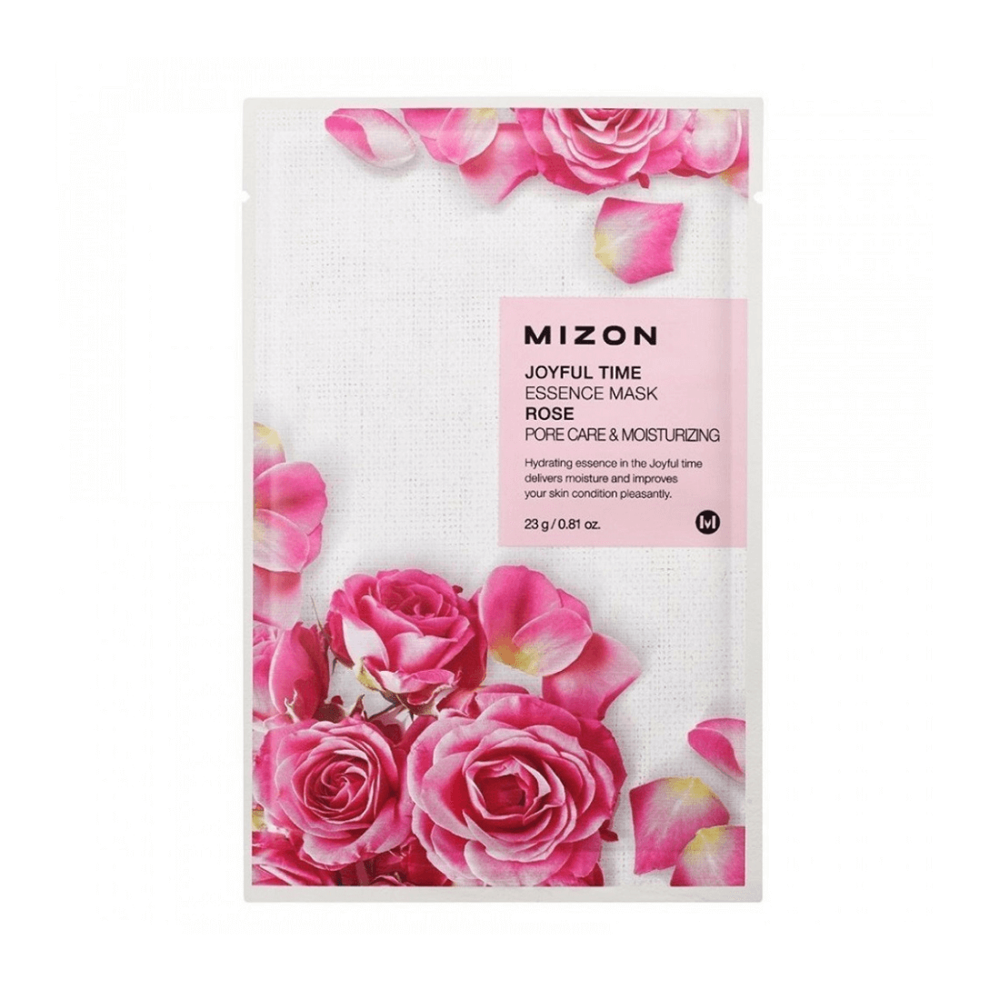 Mizon veido kaukė Joyful Time Essence Mask Rose