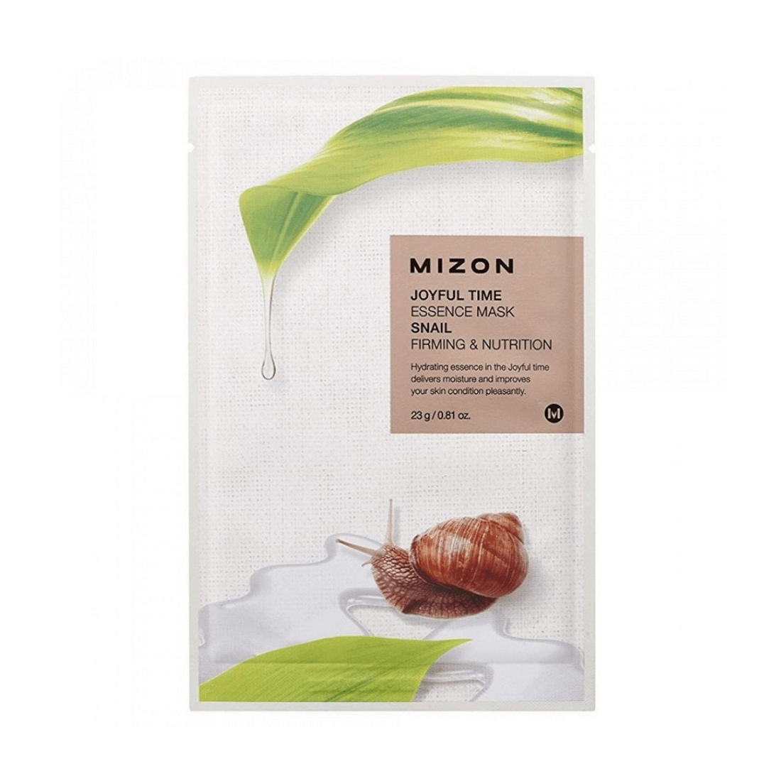 Mizon veido kaukė Joyful Time Essence Mask Snail